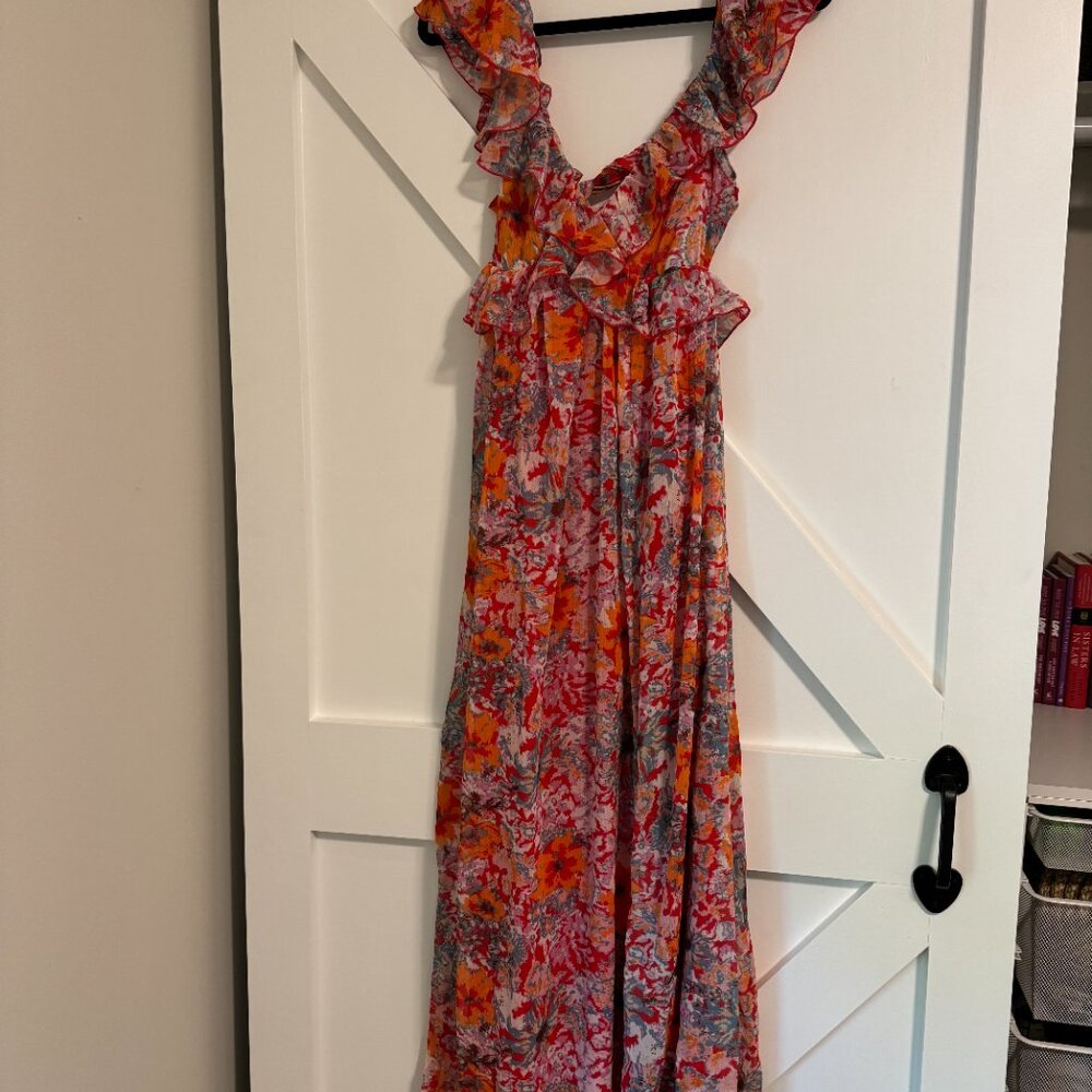 Saks Fifth Avenue Floral Maxi Dress